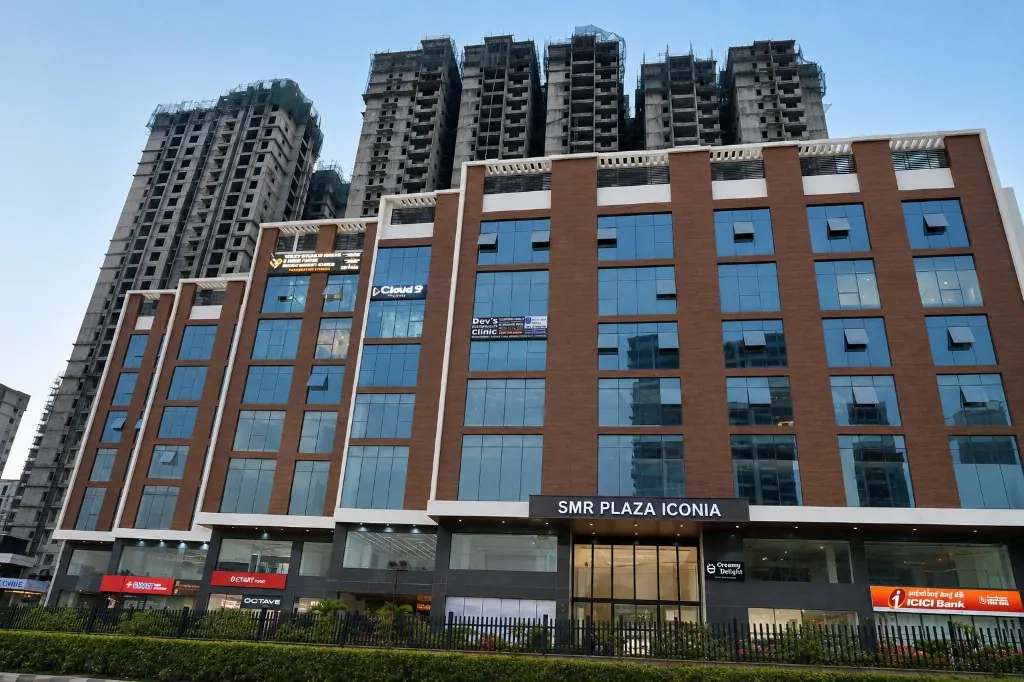 Catalyst Classes Kondapur branch building exterior at SMR Vinay Iconia Plaza, Hyderabad