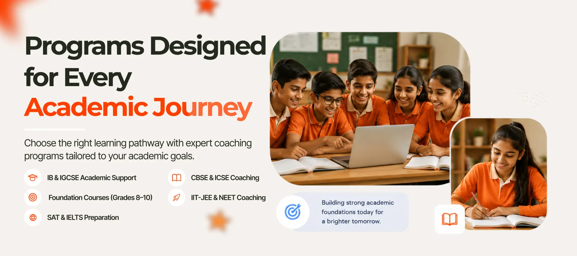Programs designed for every academic journey — Catalyst Classes courses offered